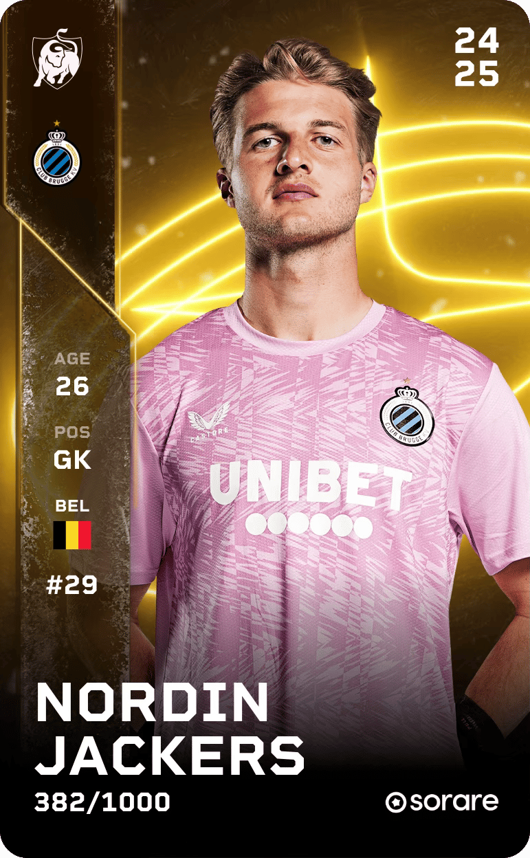 Nordin Jackers 2024-25 • Limited 382/1000