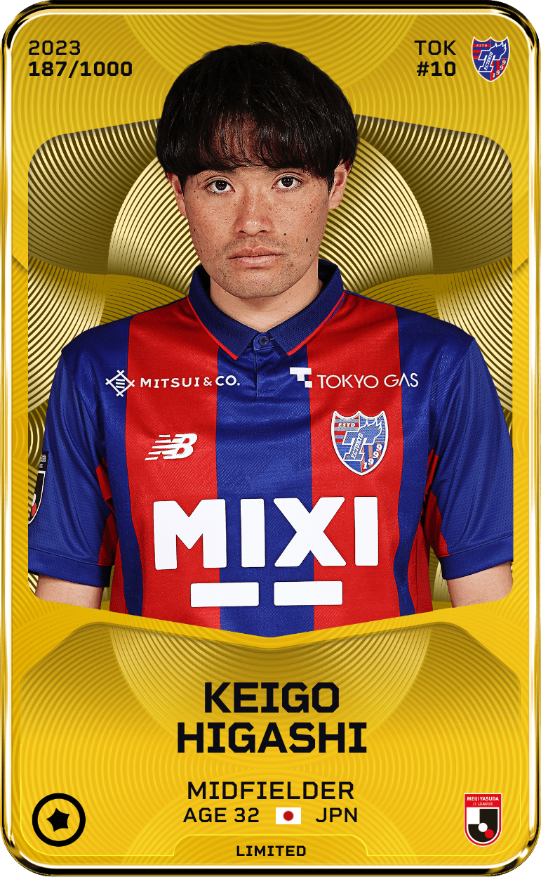 Keigo Higashi 2023-24 • Limited 187/1000