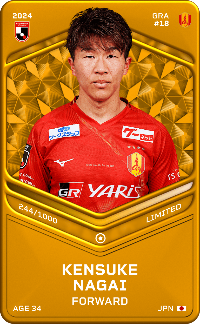 Kensuke Nagai 2024-25 • Limited 244/1000