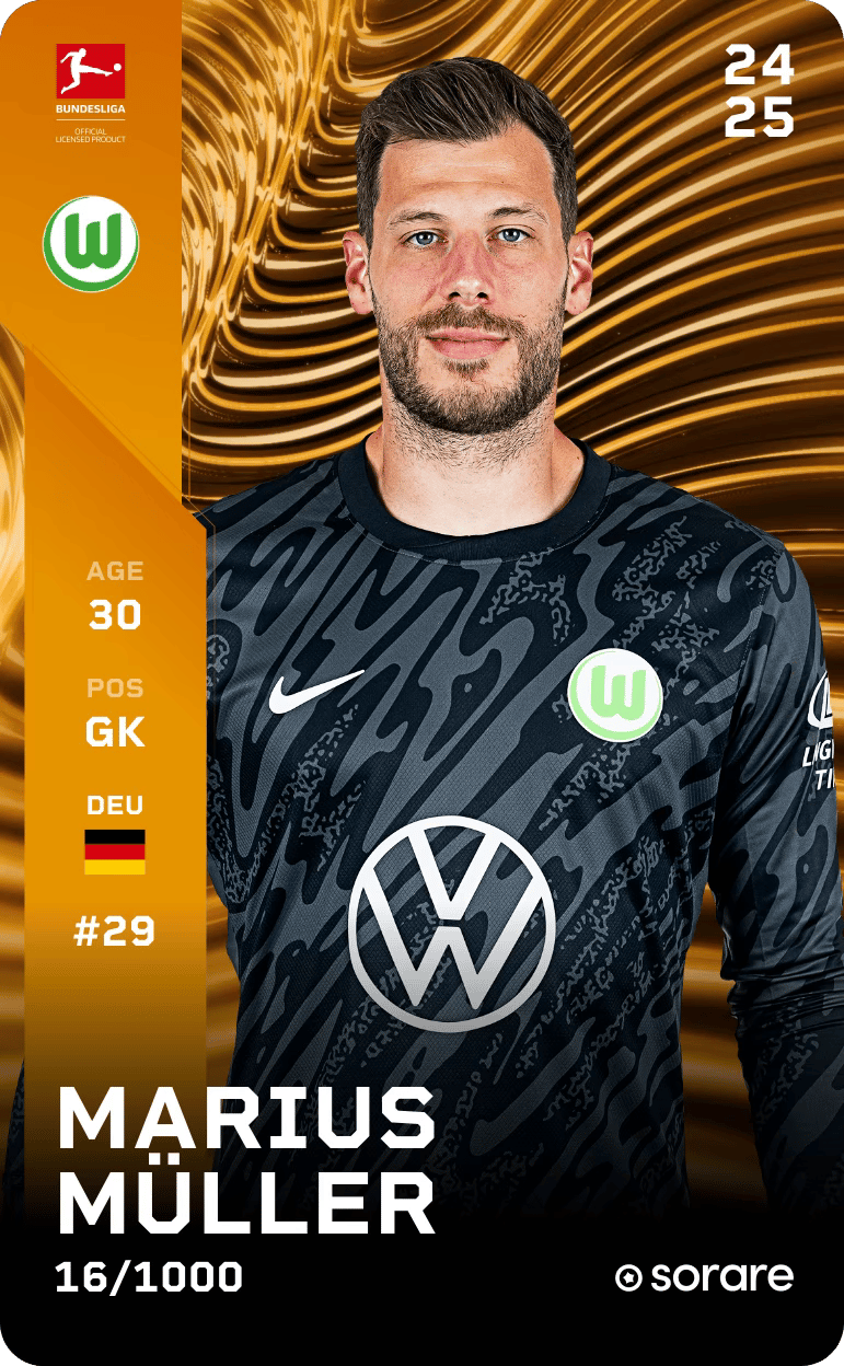 Marius Müller 2024-25 • Limited 16/1000