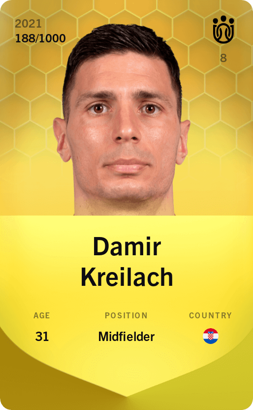 Damir Kreilach 2021-22 • Limited 188/1000