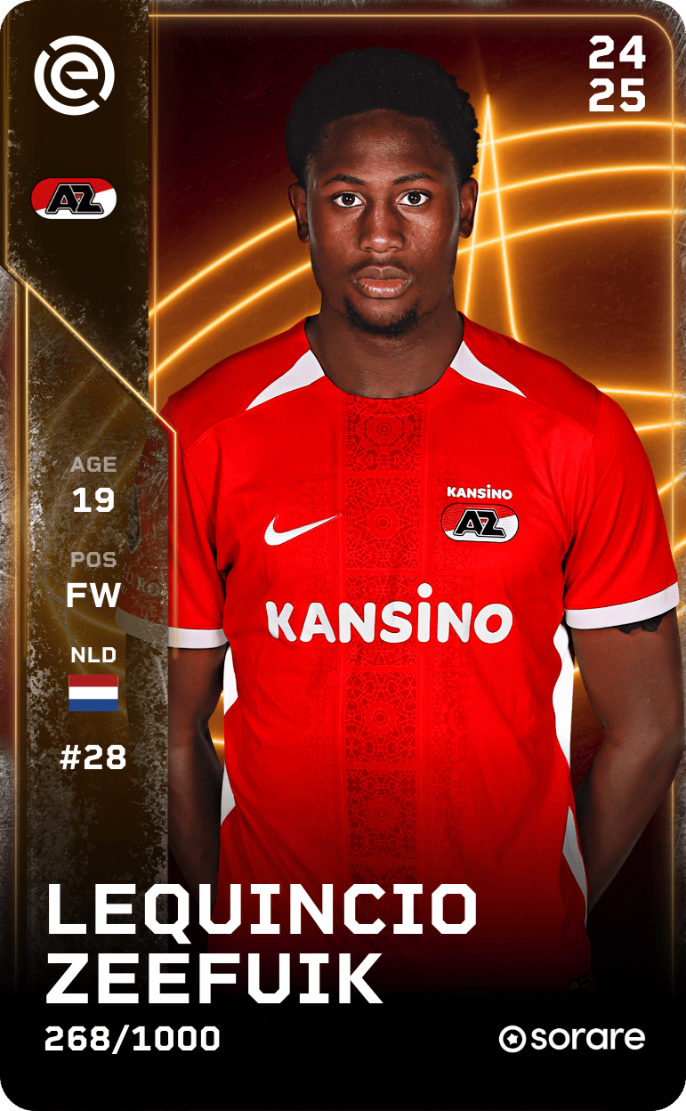 Lequincio Zeefuik 2024-25 • Limited 268/1000