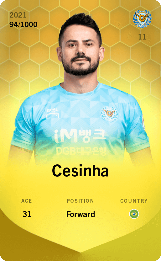 Cesinha 2021-22 • Limited 94/1000