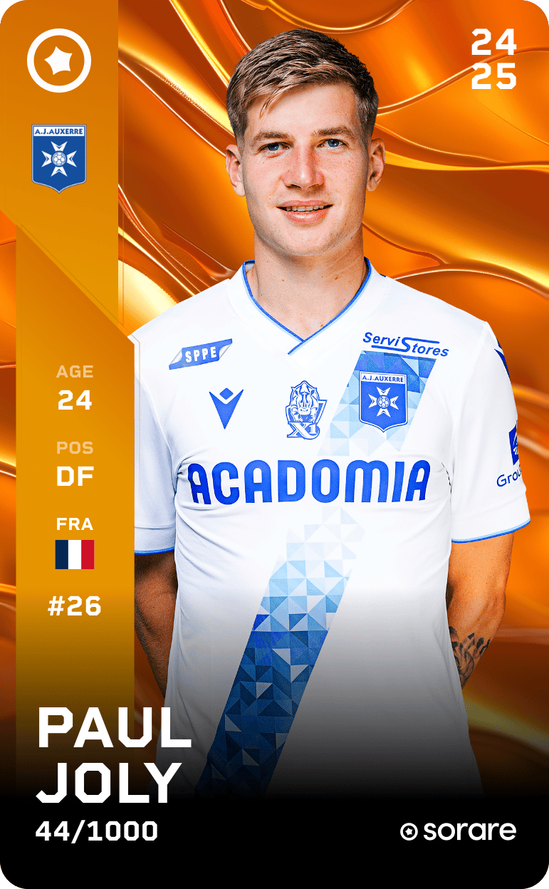 Paul Joly 2024-25 • Limited 44/1000