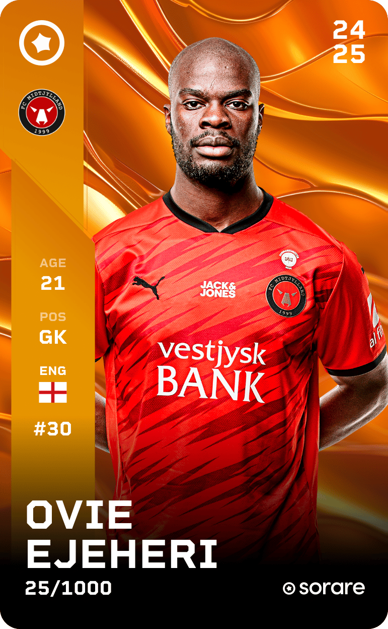 Ovie Ejeheri 2024-25 • Limited 25/1000