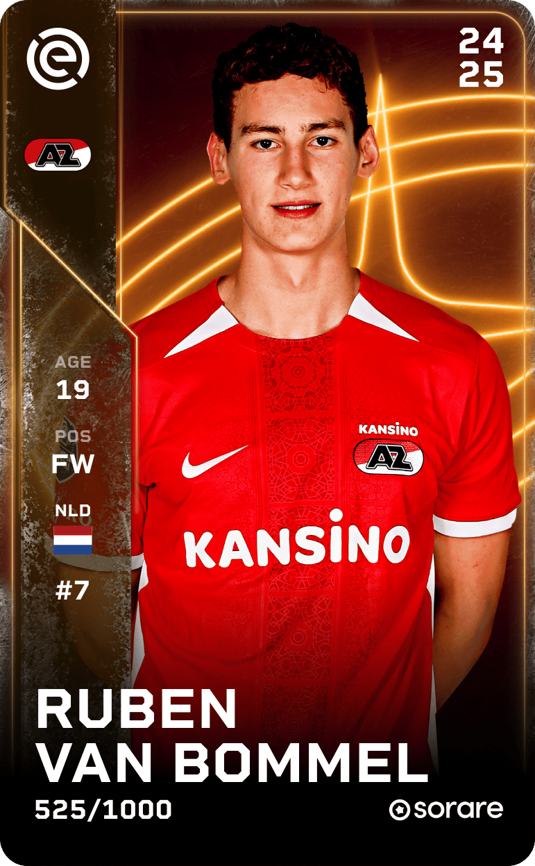 Ruben van Bommel 2024-25 • Limited 525/1000