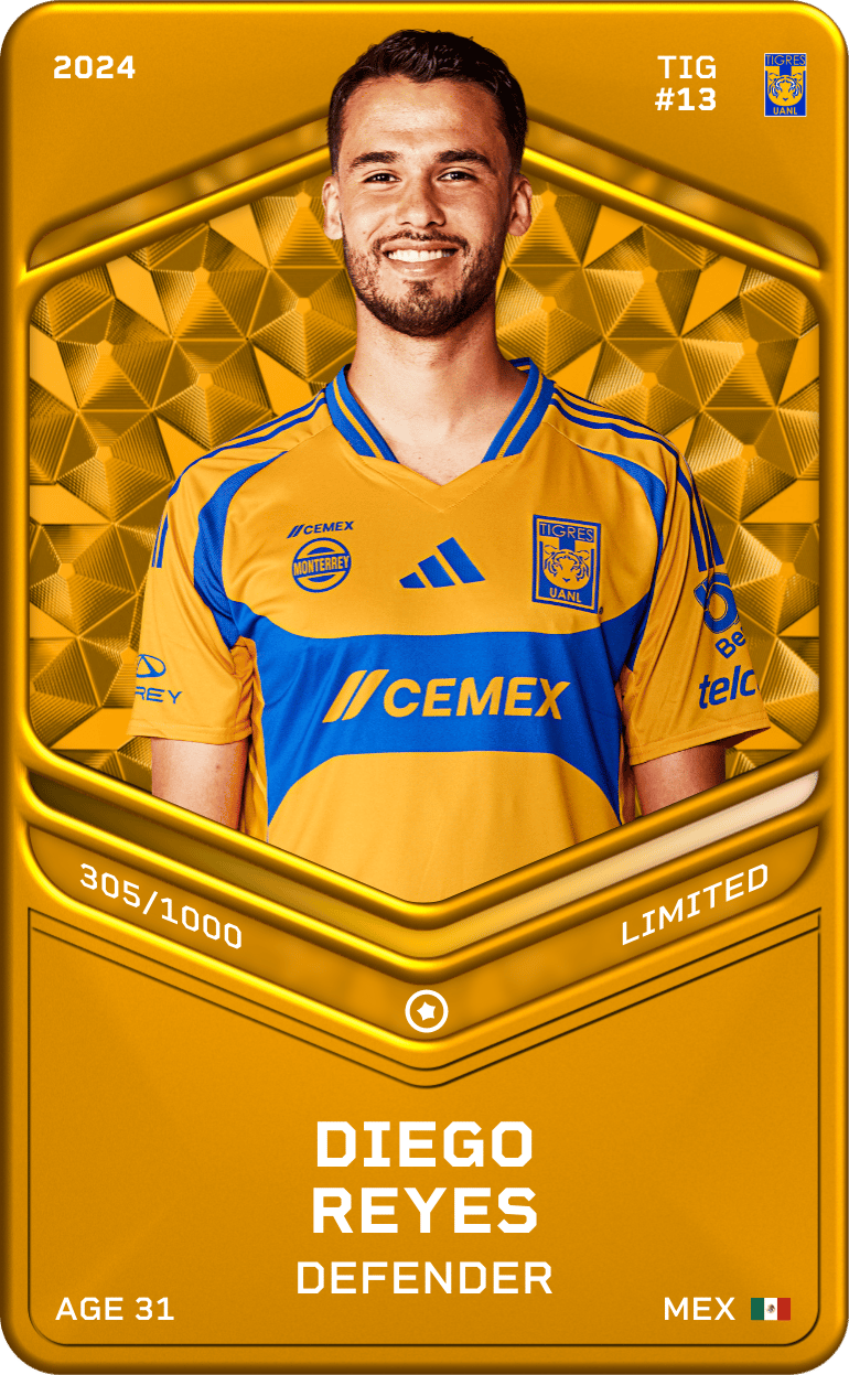 Diego Reyes 2024-25 • Limited 305/1000