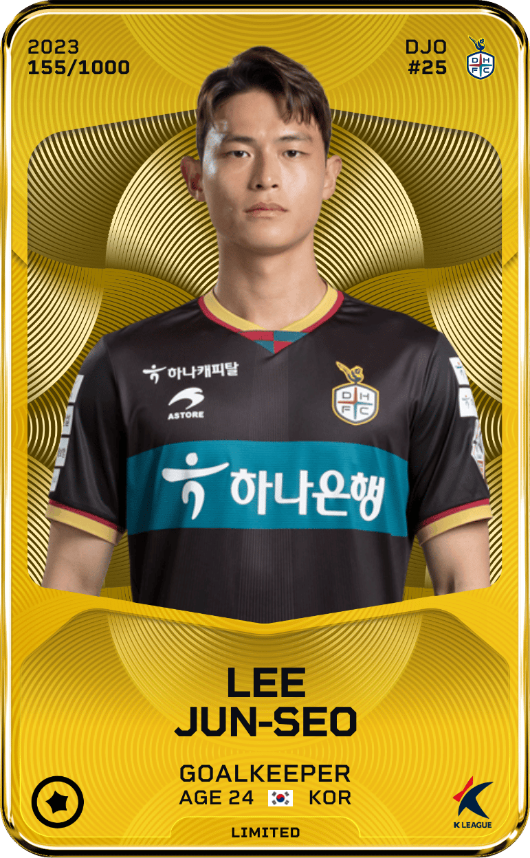 Lee Jun-Seo 2023-24 • Limited 155/1000