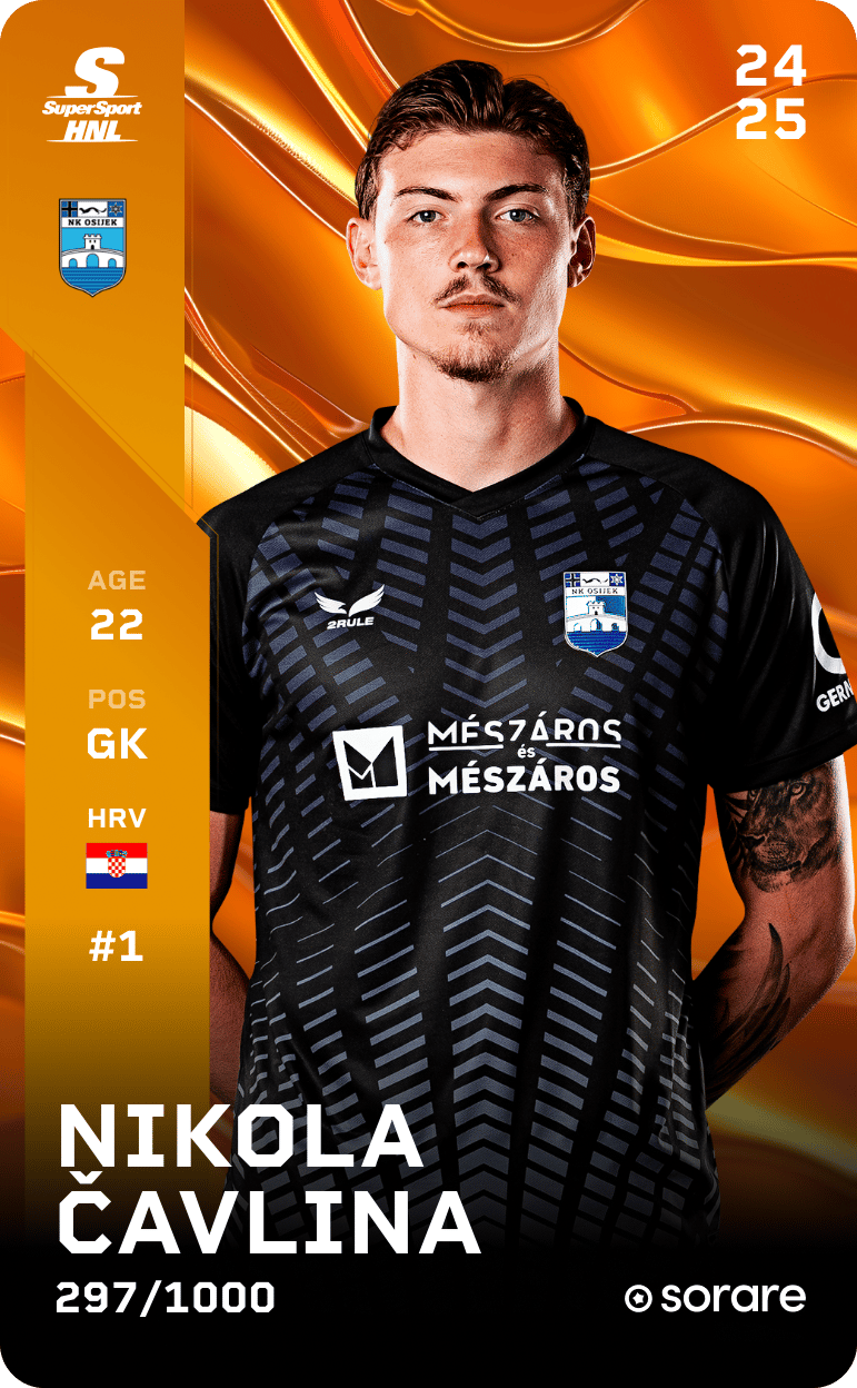 Nikola Čavlina 2024-25 • Limited 297/1000