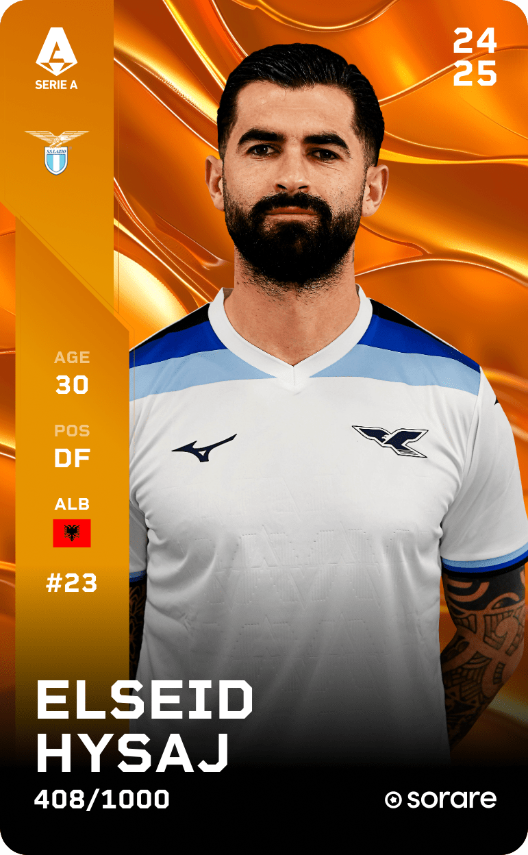 Elseid Hysaj 2024-25 • Limited 408/1000