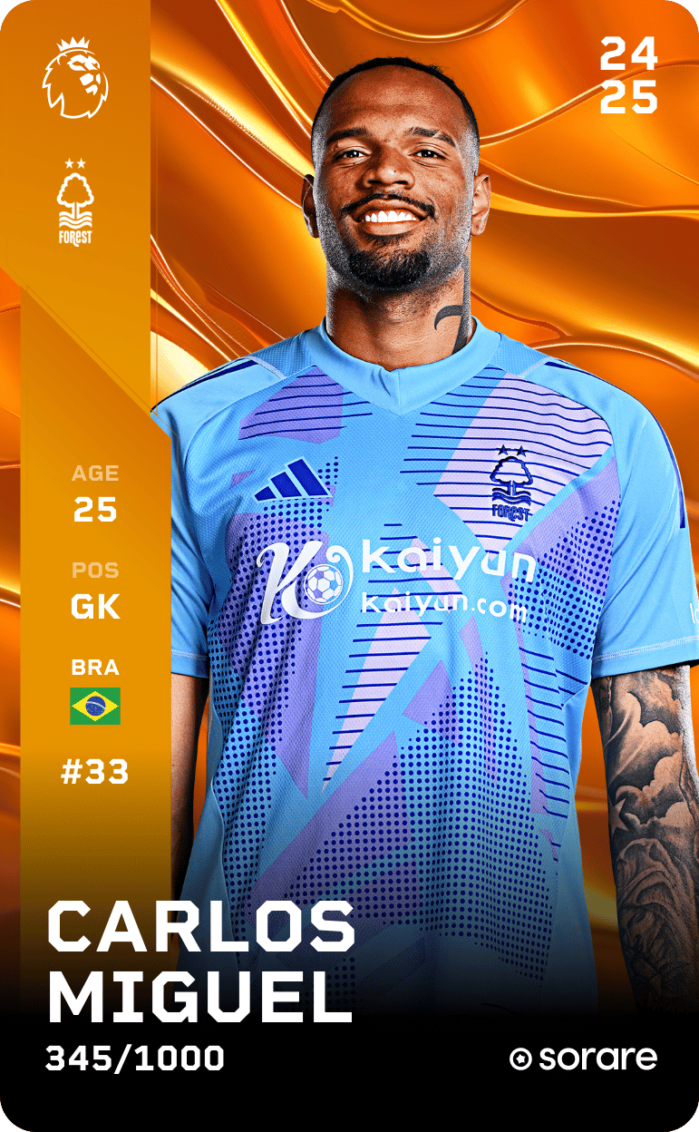 Carlos Miguel 2024-25 • Limited 345/1000