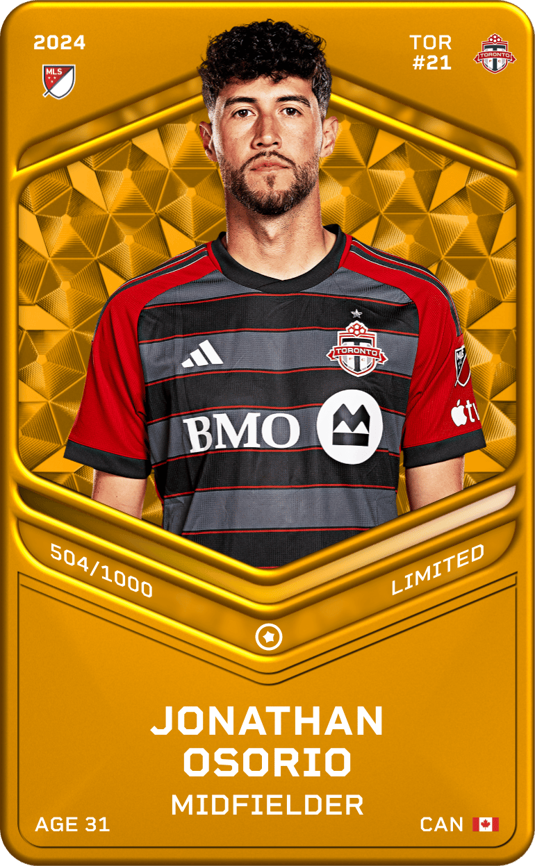 Jonathan Osorio 2024-25 • Limited 504/1000