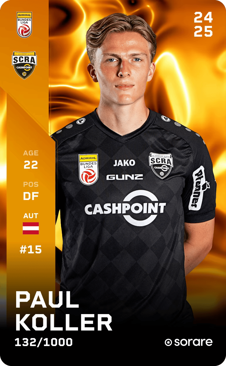 Paul-Friedrich Koller 2024-25 • Limited 132/1000
