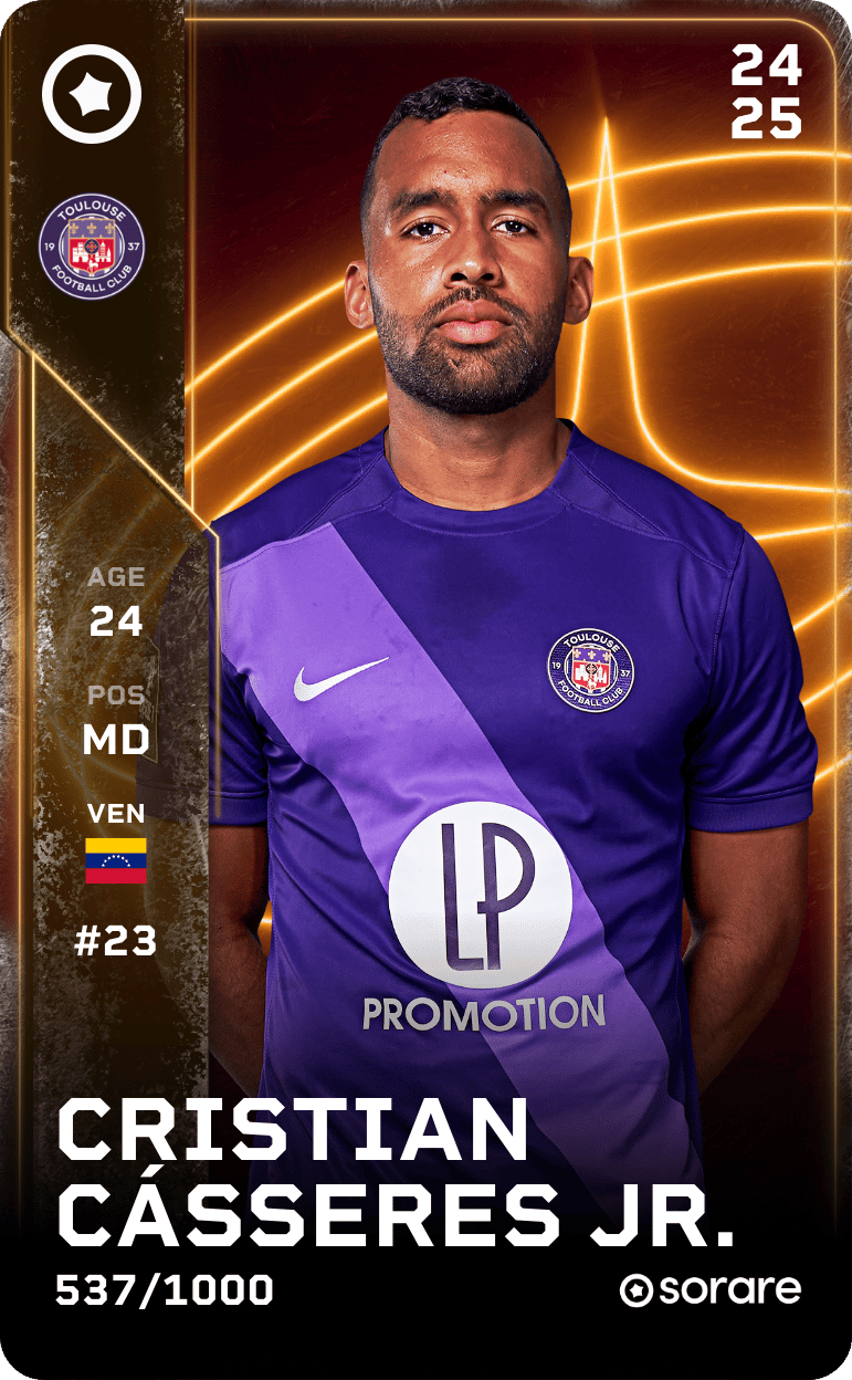 Cristian Cásseres Jr. 2024-25 • Limited 537/1000