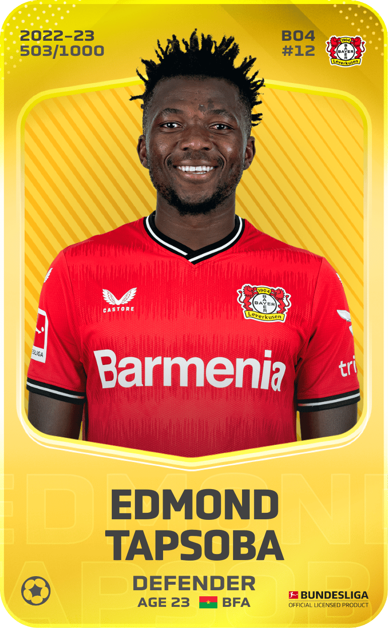 Edmond Tapsoba 2022-23 • Limited 503/1000