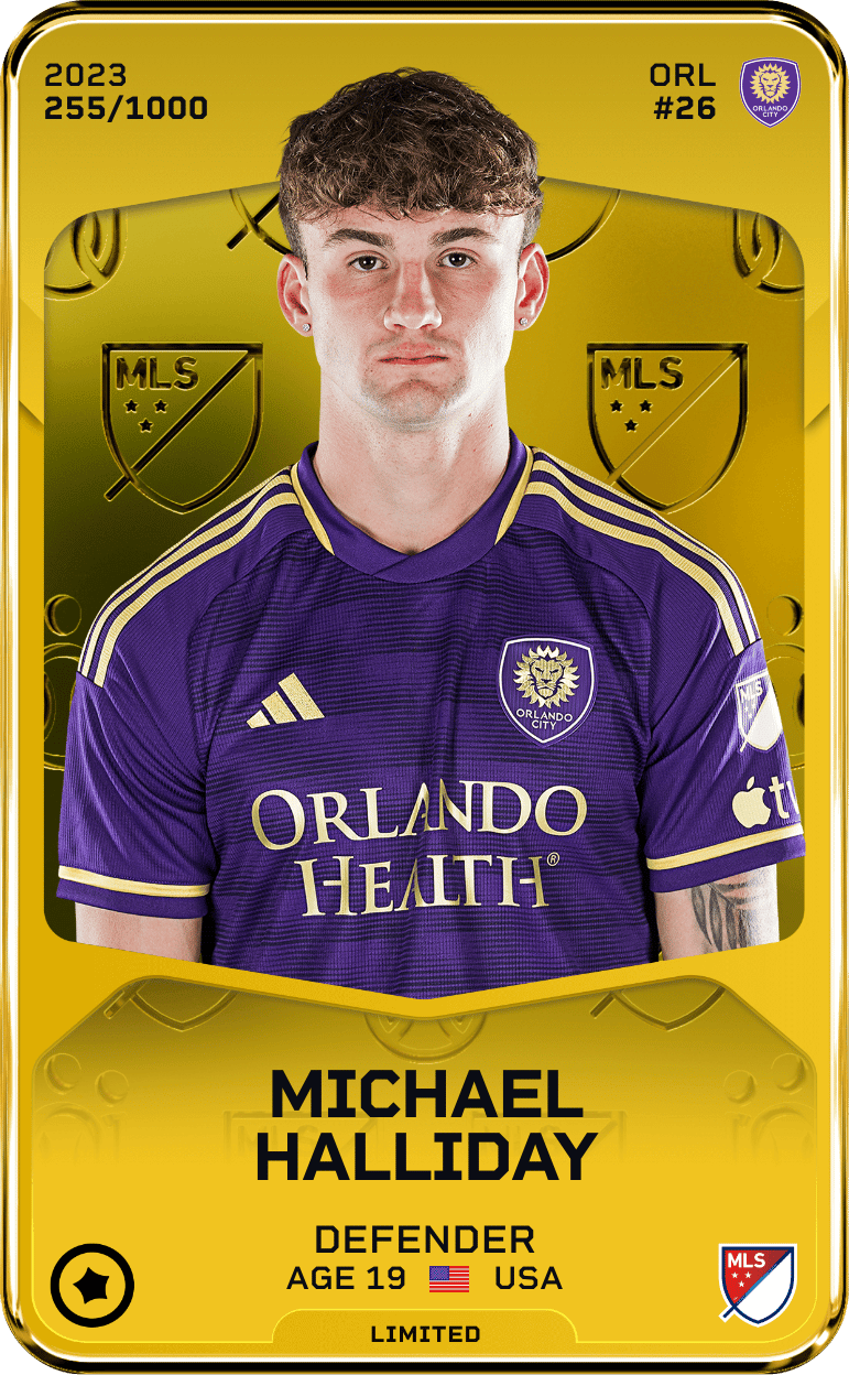 Michael Halliday 2023-24 • Limited 255/1000