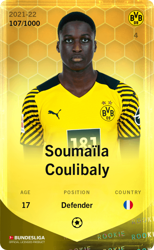 Soumaïla Coulibaly 2021-22 • Limited 107/1000