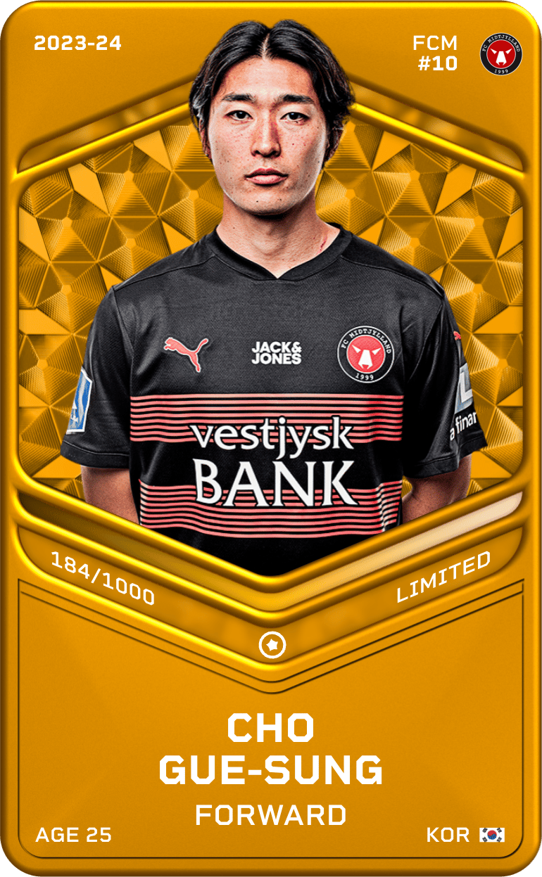 Cho Gue-Sung 2023-24 • Limited 184/1000