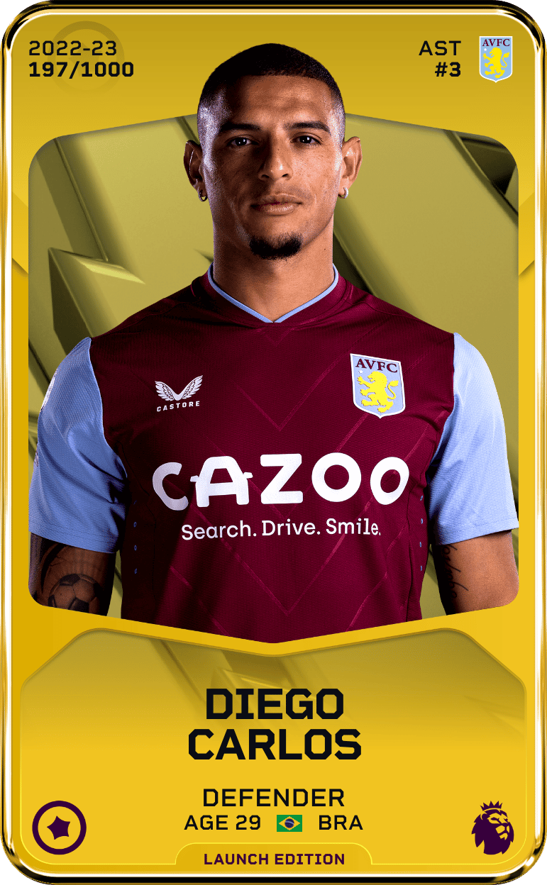 Diego Carlos 2022-23 • Limited 197/1000