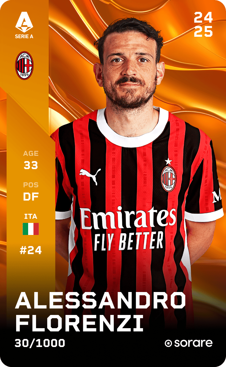 Alessandro Florenzi 2024-25 • Limited 30/1000