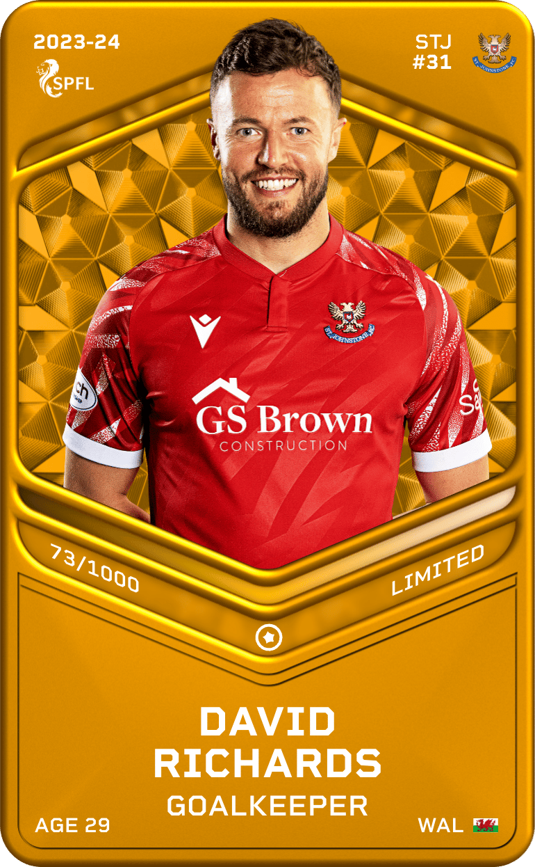 David Richards 2023-24 • Limited 73/1000
