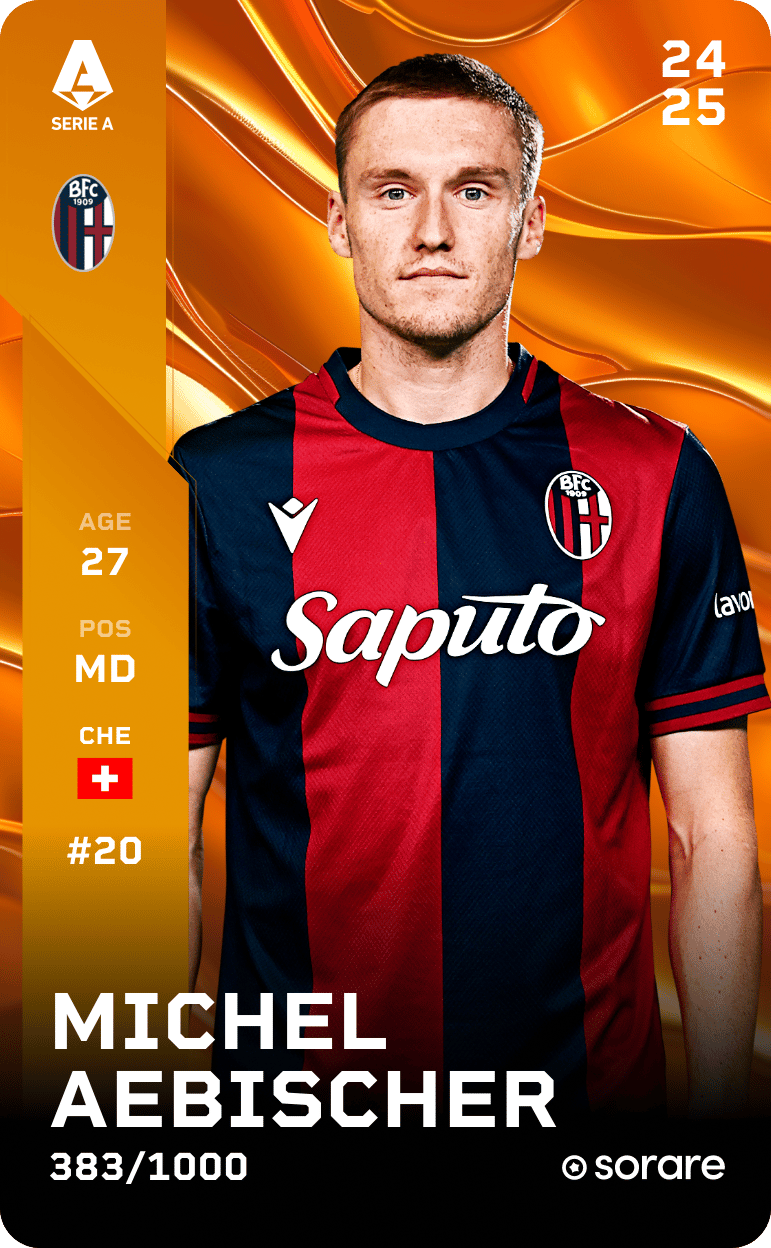 Michel Aebischer 2024-25 • Limited 383/1000