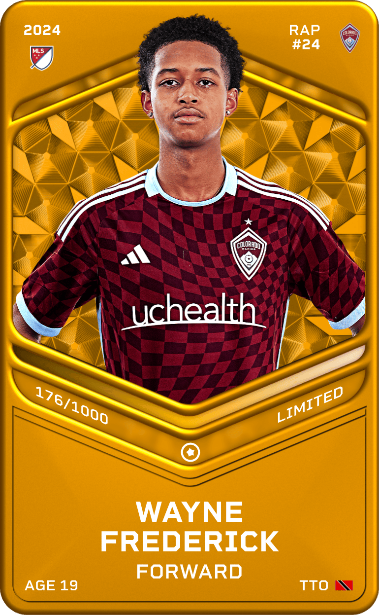 Wayne Frederick 2024-25 • Limited 176/1000