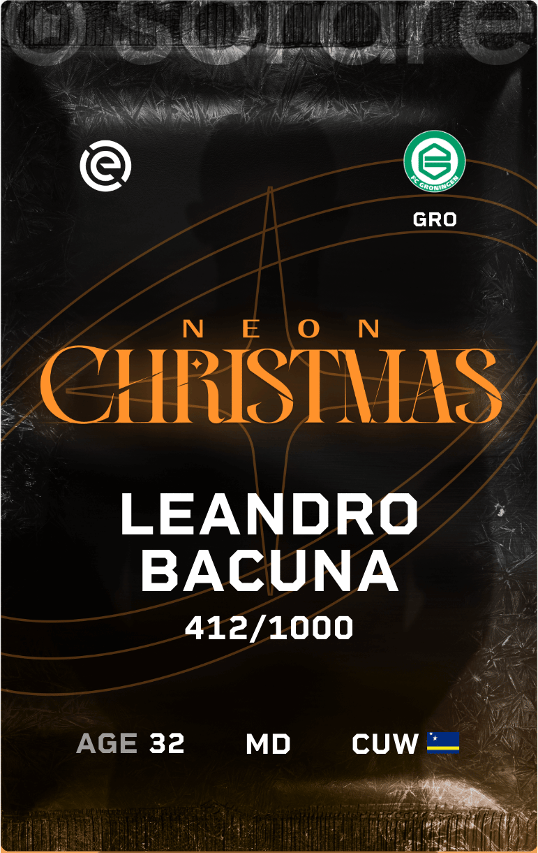 Leandro Bacuna 2024-25 • Limited 412/1000