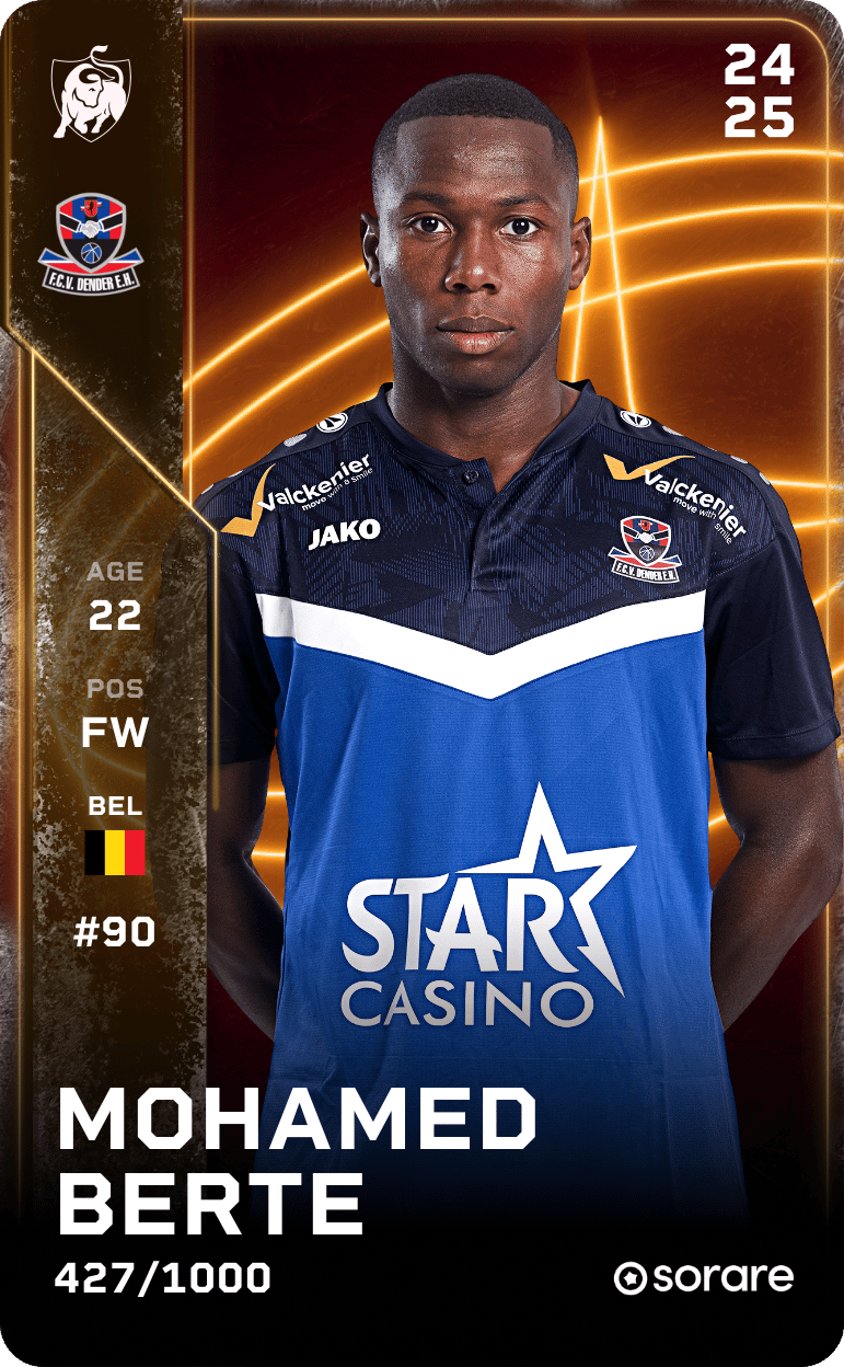 Mohamed Berte 2024-25 • Limited 427/1000