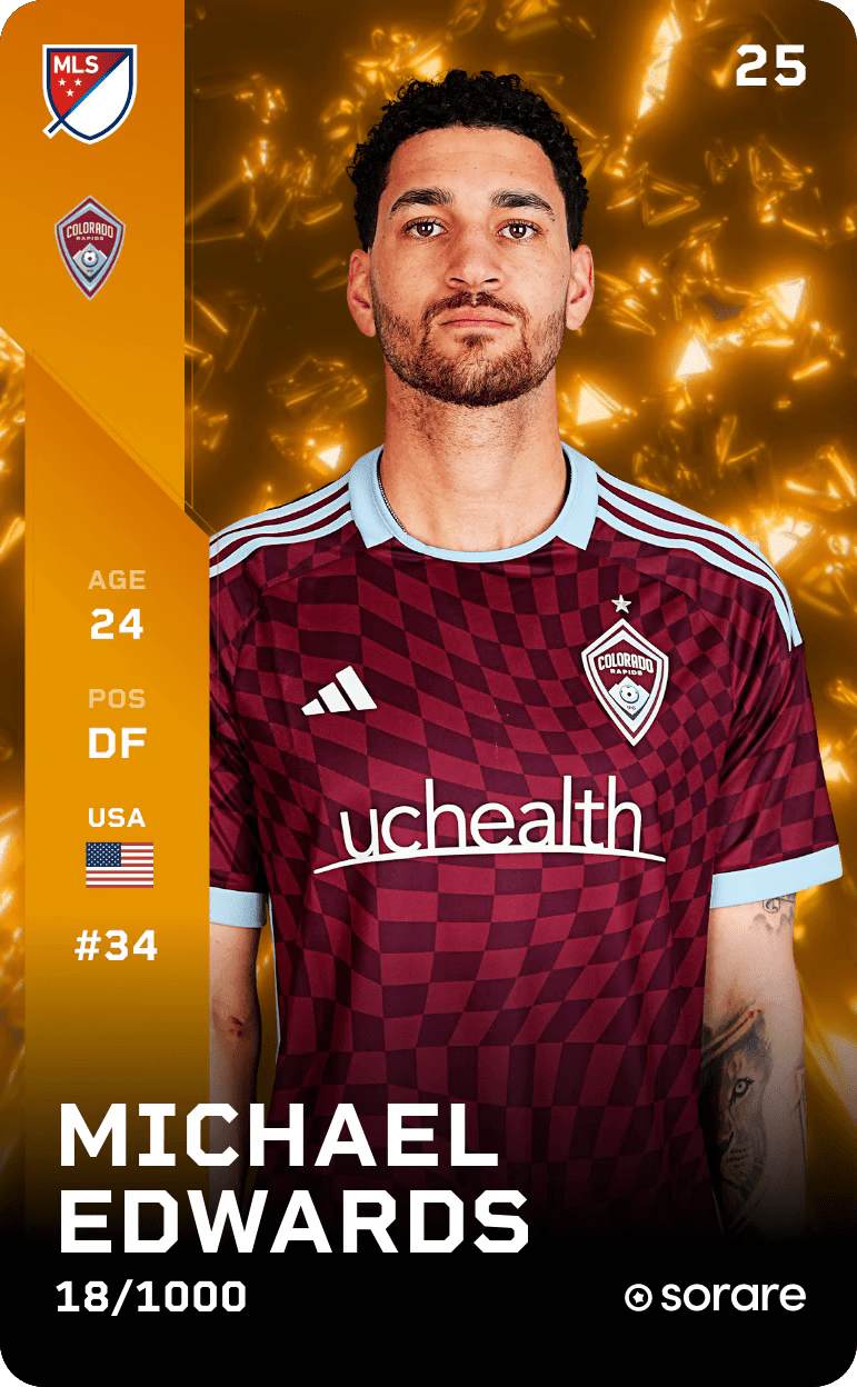 Michael Edwards 2025-26 • Limited 18/1000