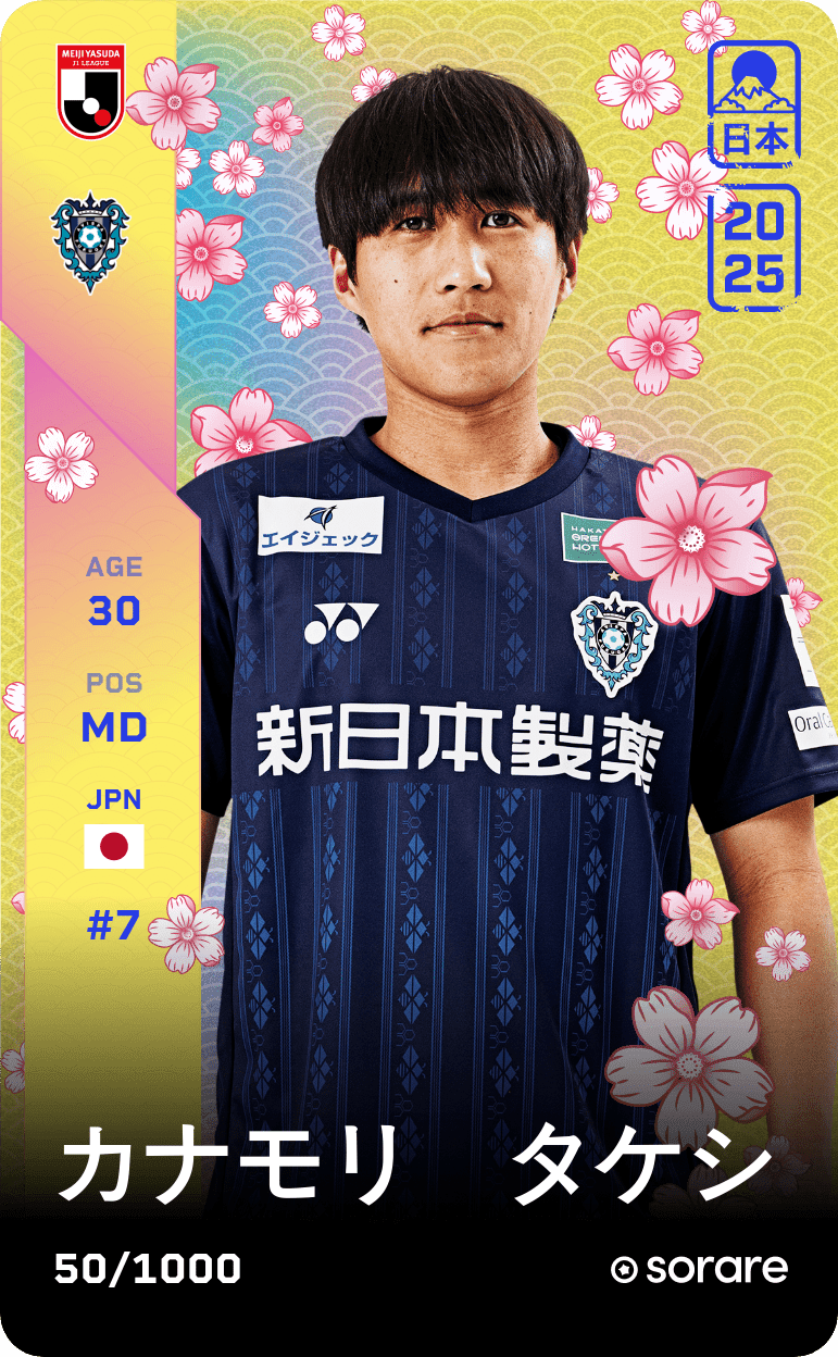 Takeshi Kanamori 2025-26 • Limited 50/1000