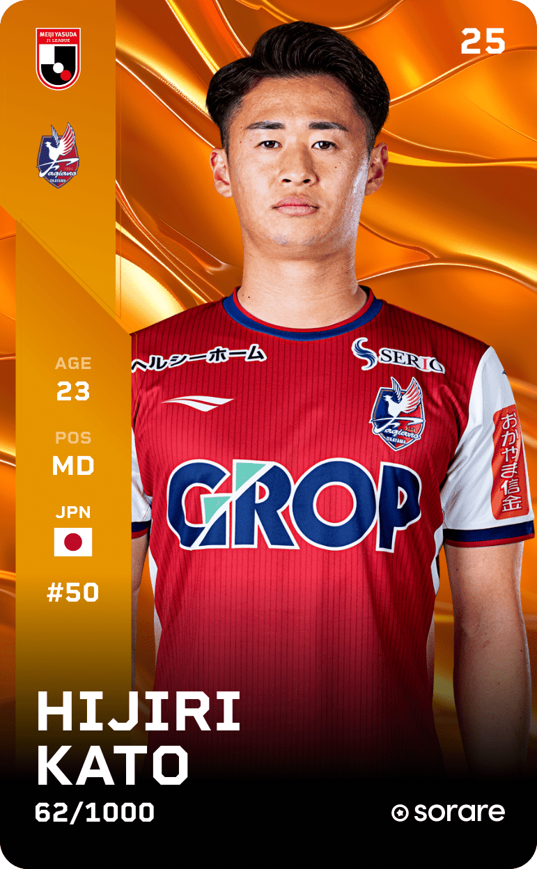 Hijiri Kato 2025-26 • Limited 62/1000