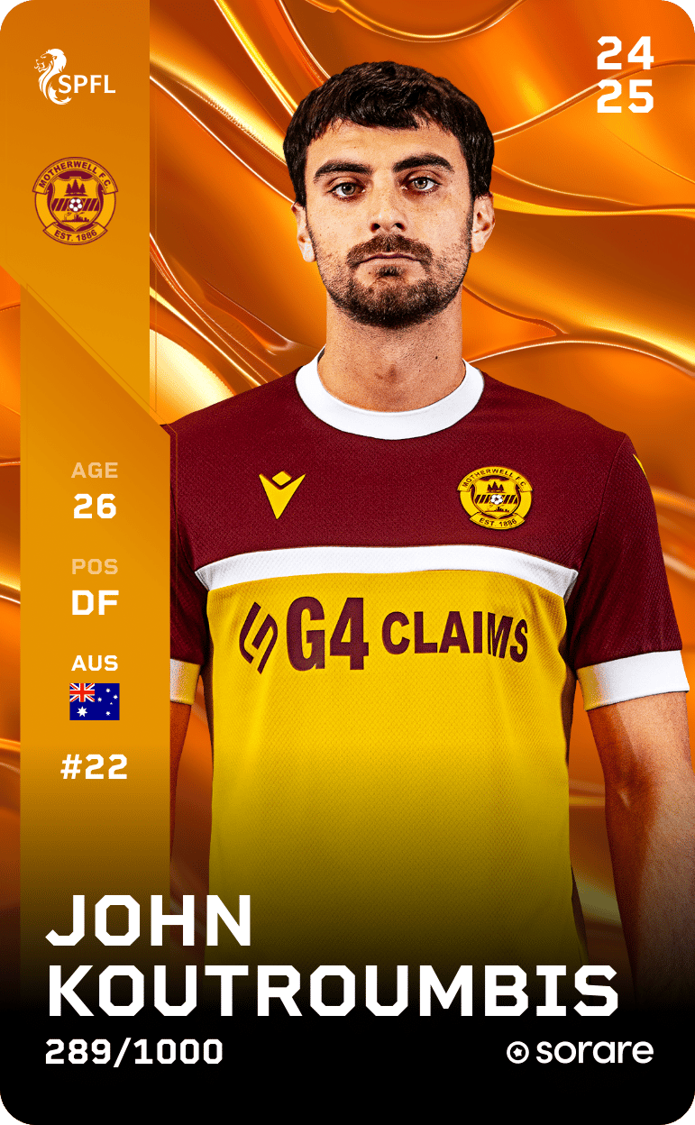 John Koutroumbis 2024-25 • Limited 289/1000