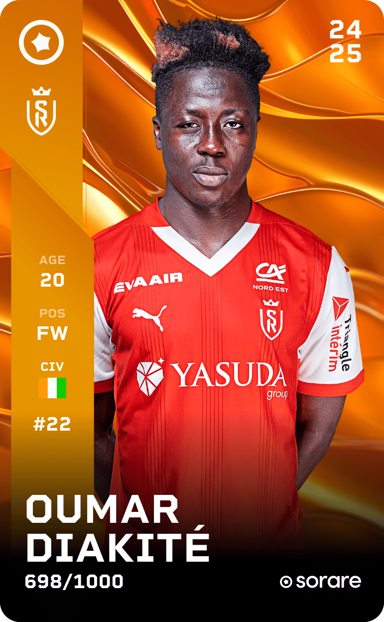 Oumar Diakité 2024-25 • Limited 698/1000