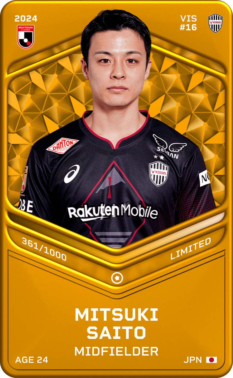 Mitsuki Saito 2024-25 • Limited 361/1000