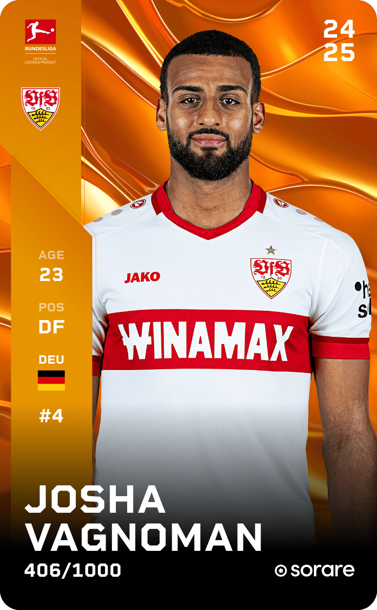 Josha Vagnoman 2024-25 • Limited 406/1000