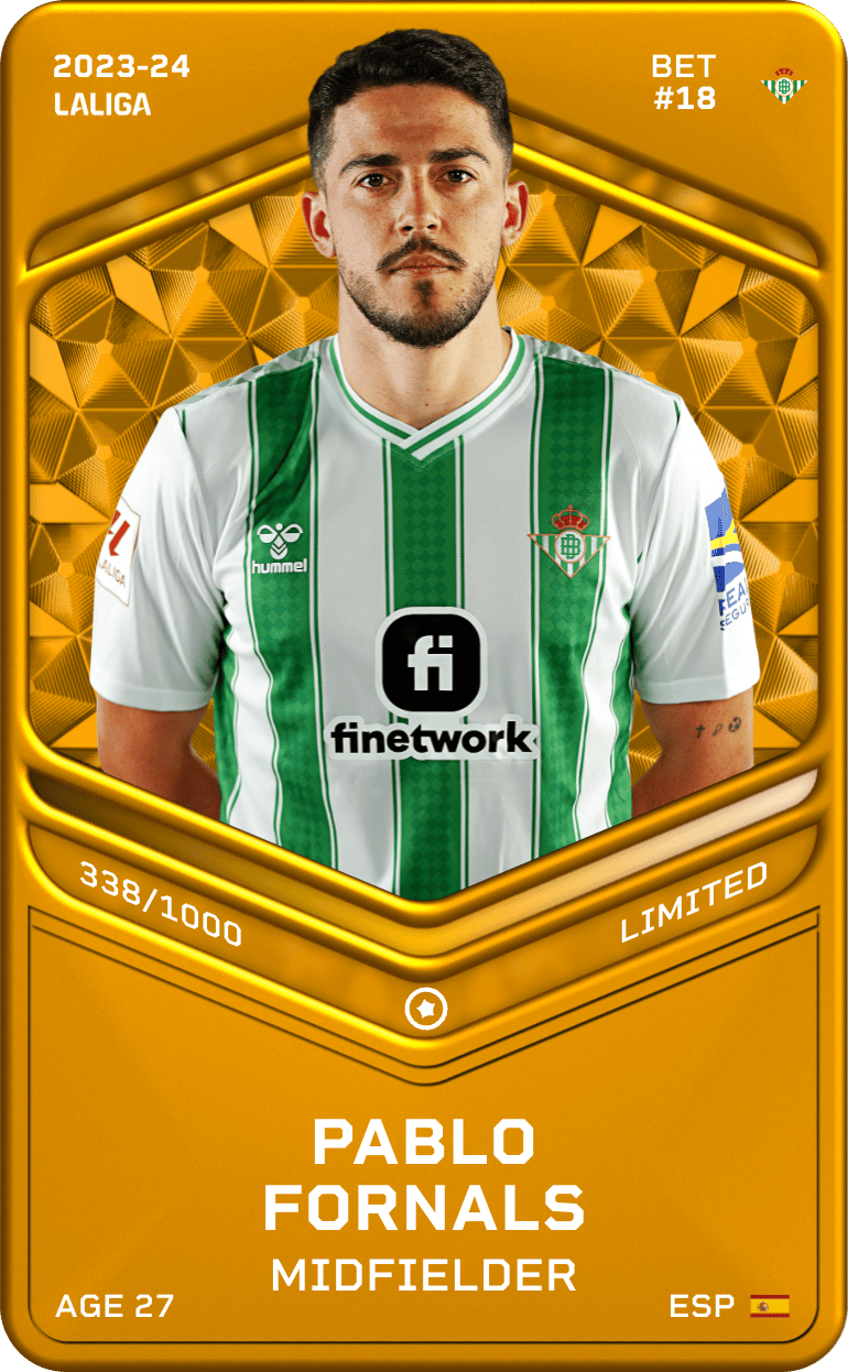 Pablo Fornals 2023-24 • Limited 338/1000
