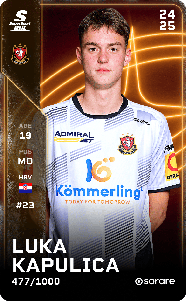 Luka Kapulica 2024-25 • Limited 477/1000