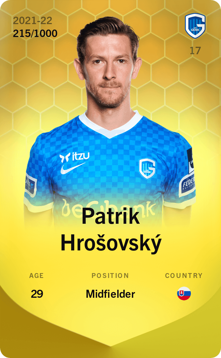 Patrik Hrošovský 2021-22 • Limited 215/1000