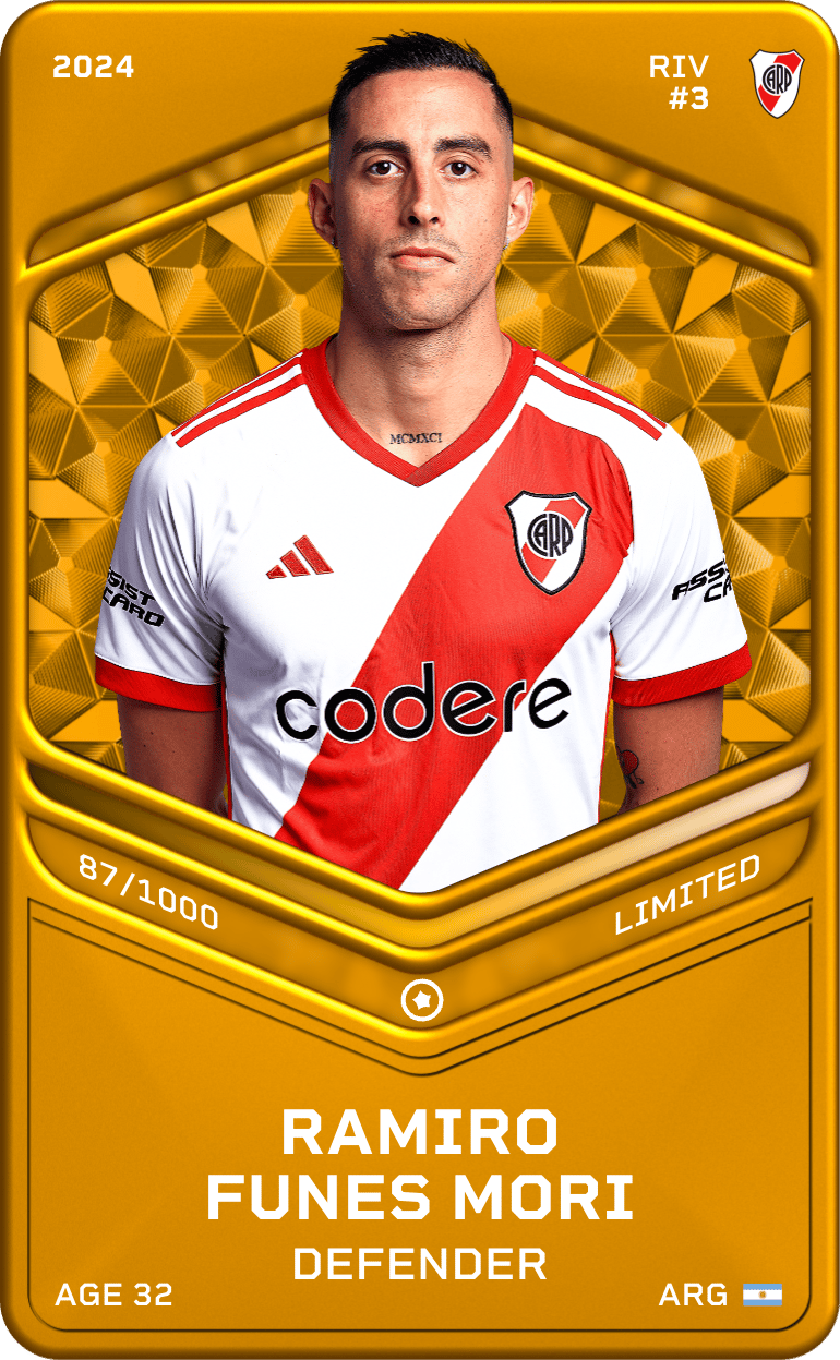 Ramiro Funes Mori 2024-25 • Limited 87/1000
