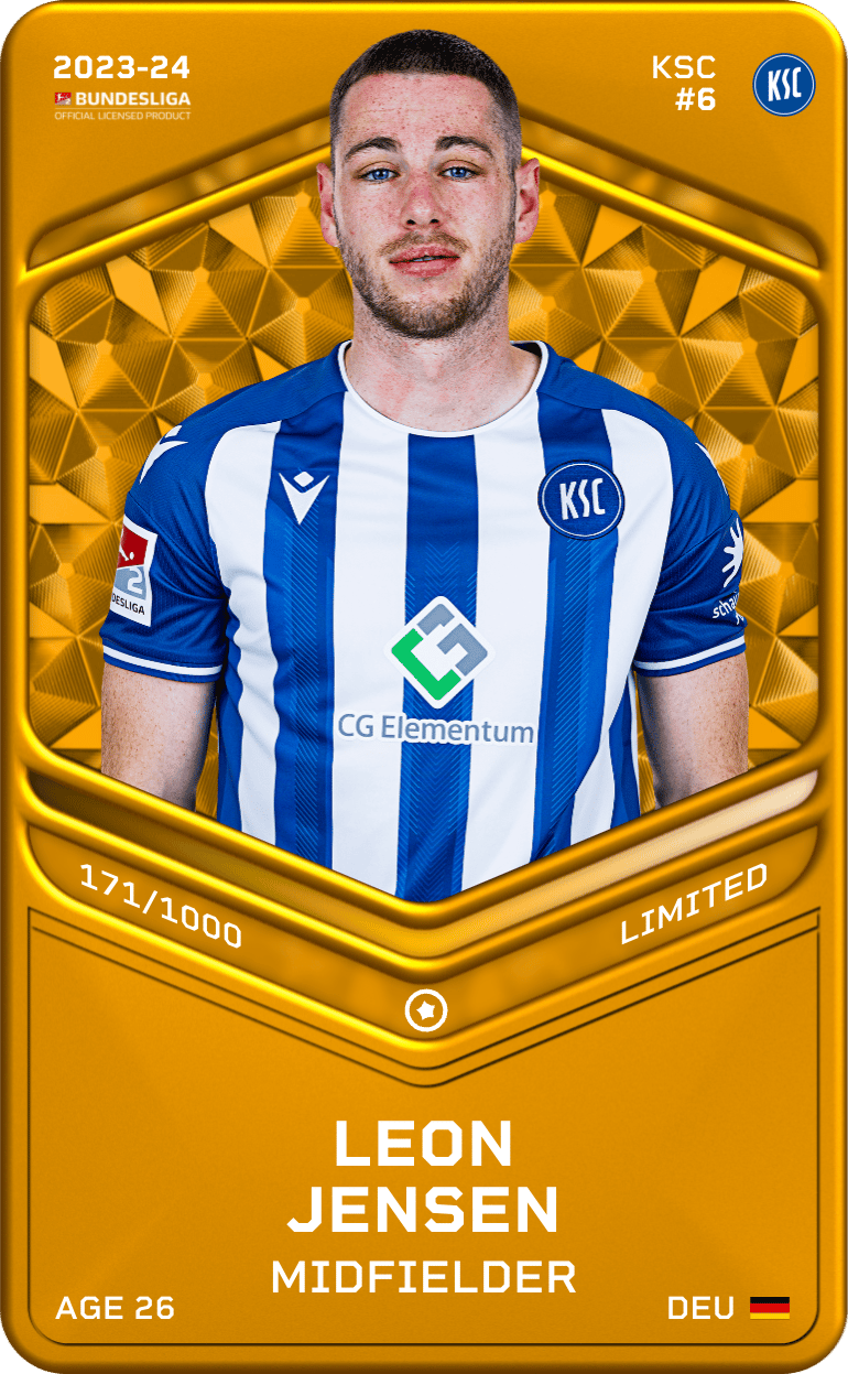 Leon Jensen 2023-24 • Limited 171/1000