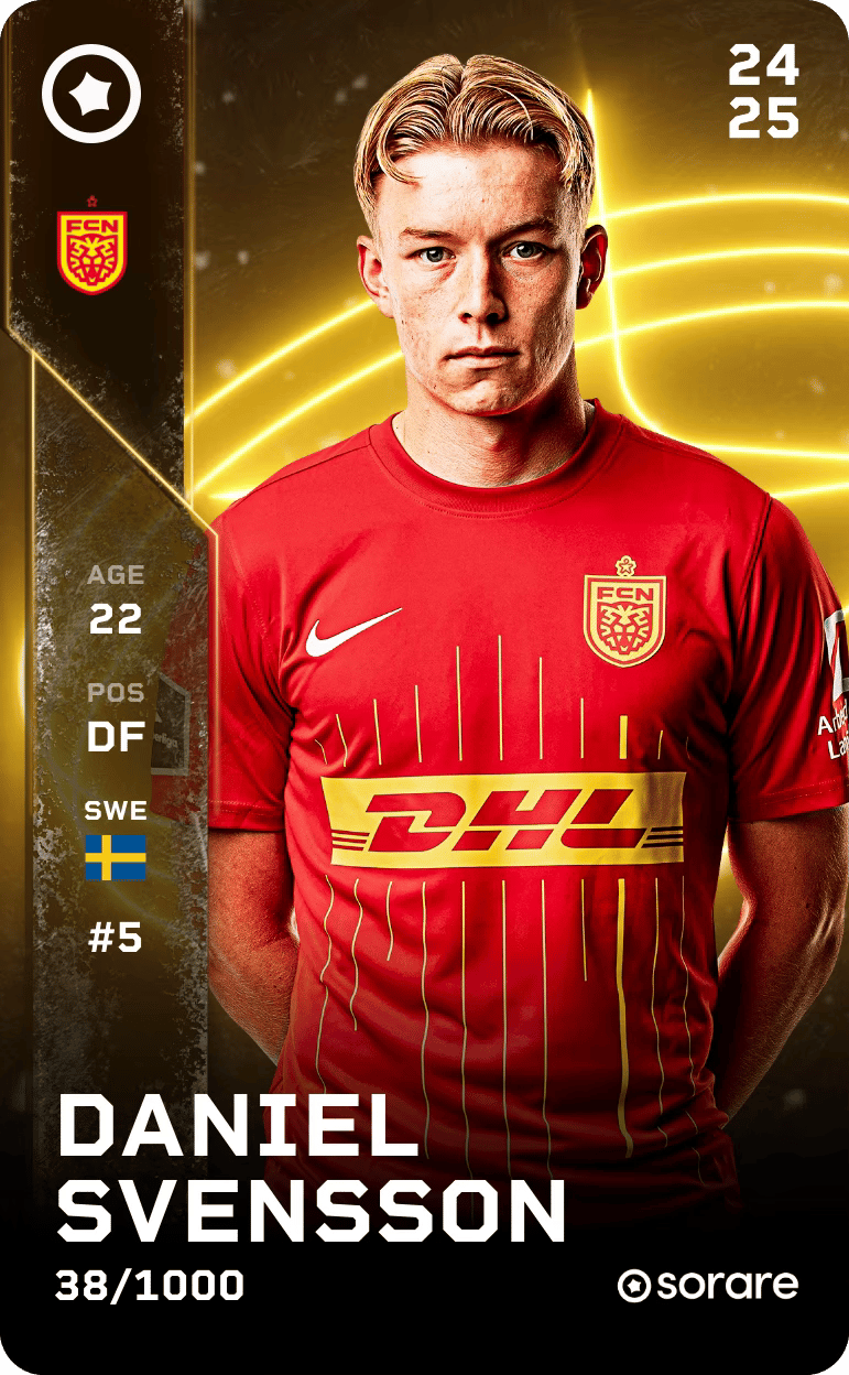 Daniel Svensson 2024-25 • Limited 38/1000