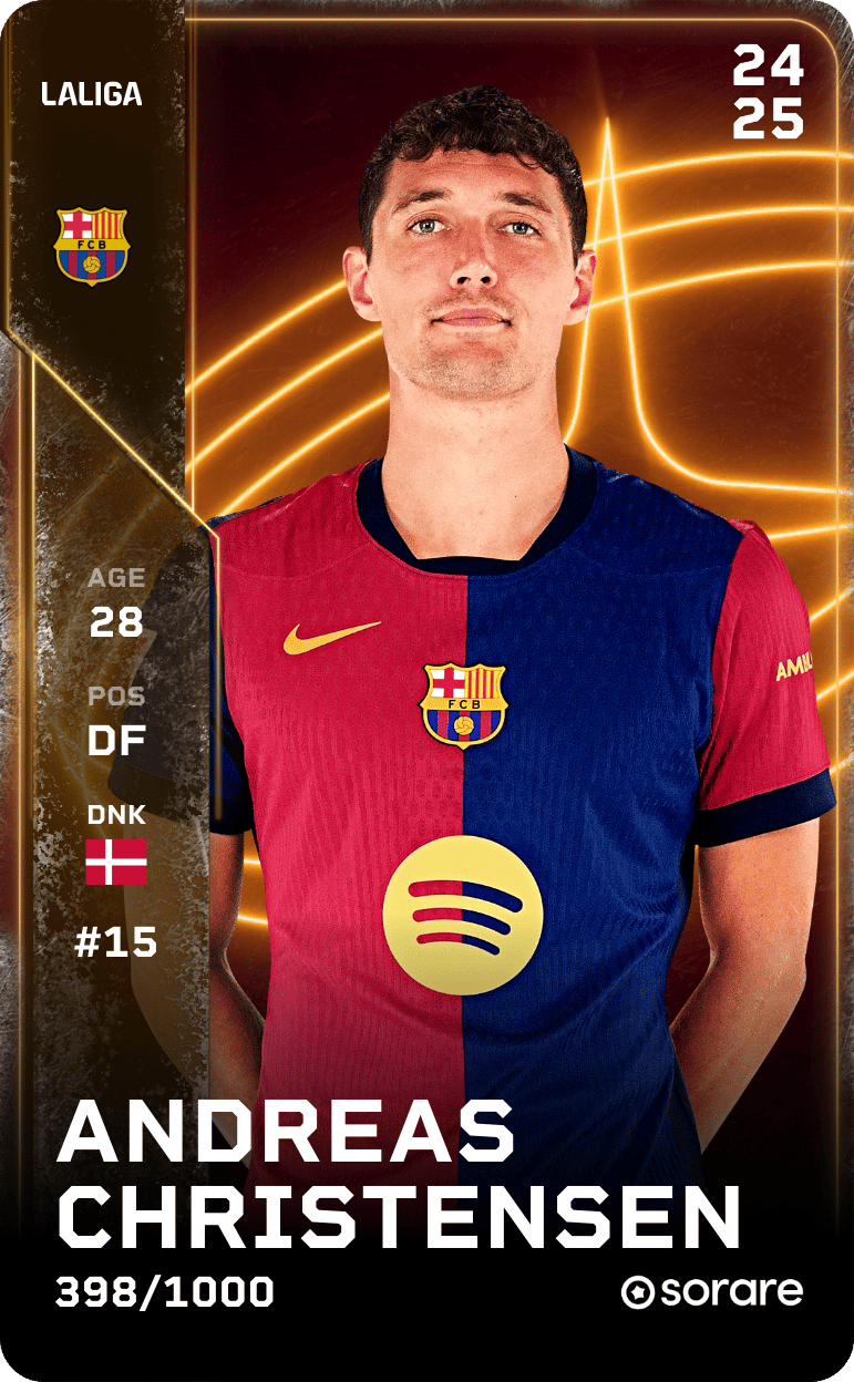 Andreas Christensen 2024-25 • Limited 398/1000