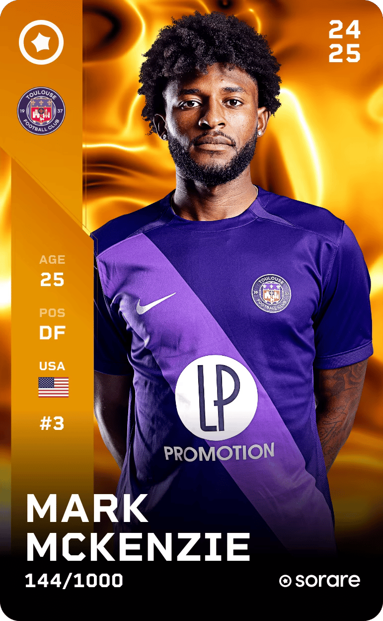 Mark McKenzie 2024-25 • Limited 144/1000