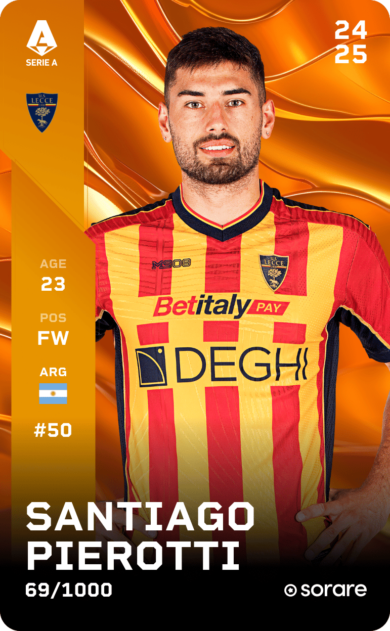 Santiago Pierotti 2024-25 • Limited 69/1000