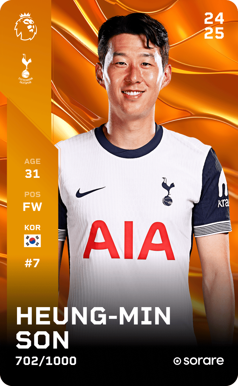 Heung-min Son 2024-25 • Limited 702/1000