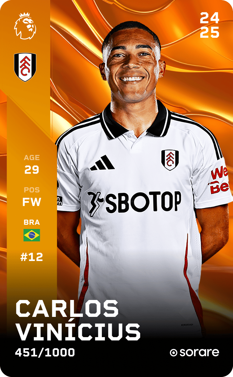 Carlos Vinícius 2024-25 • Limited 451/1000