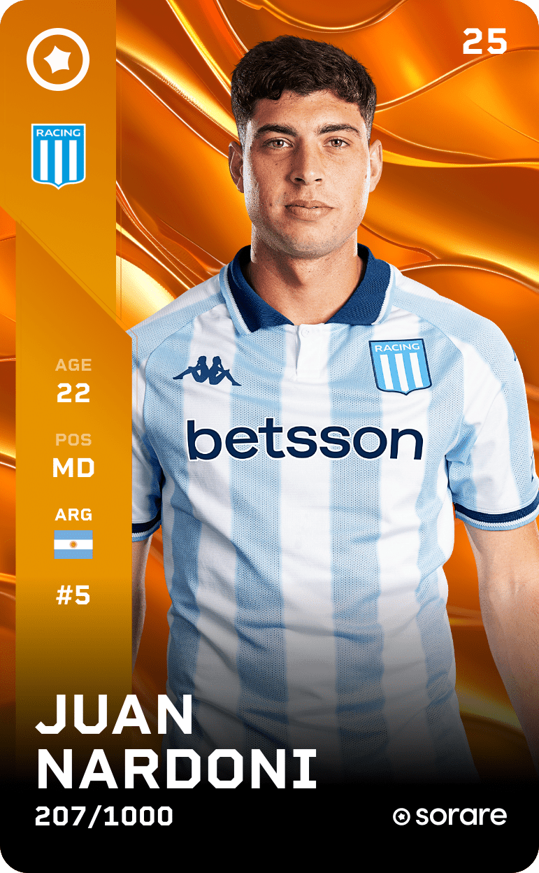 Juan Nardoni 2025-26 • Limited 207/1000