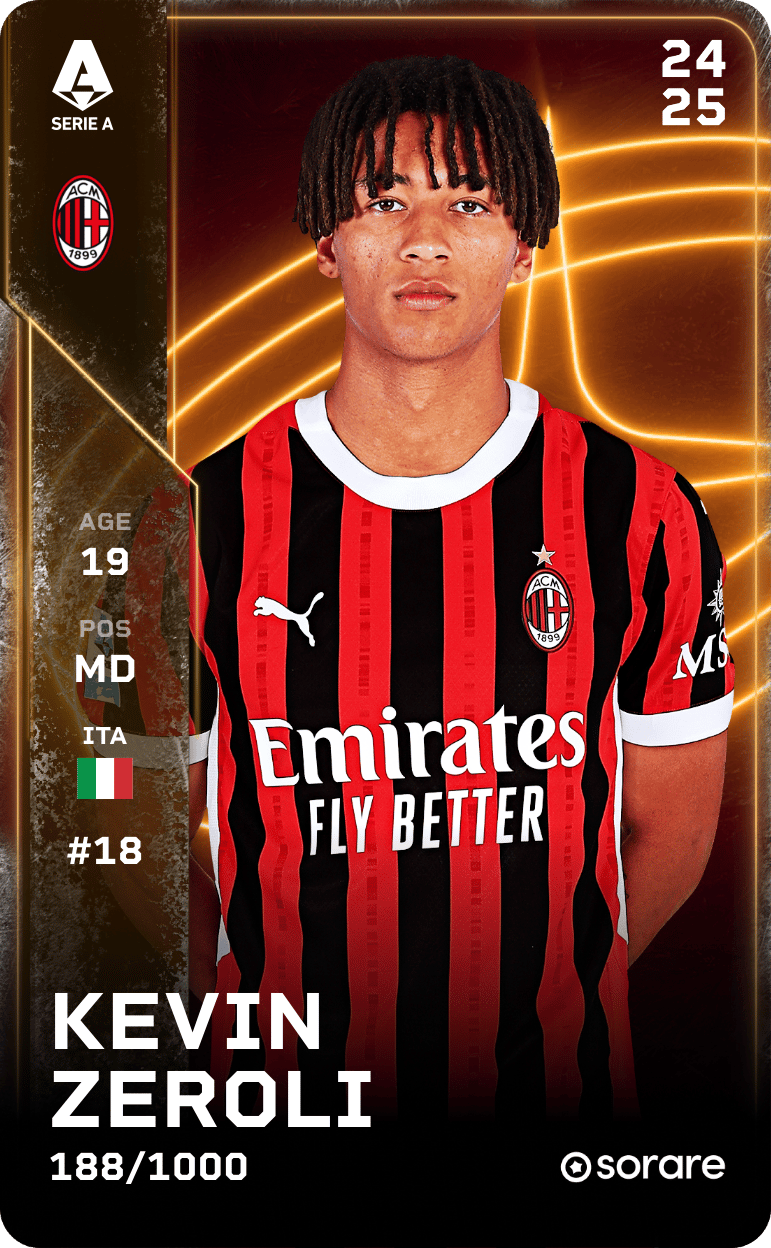 Kevin Zeroli 2024-25 • Limited 188/1000