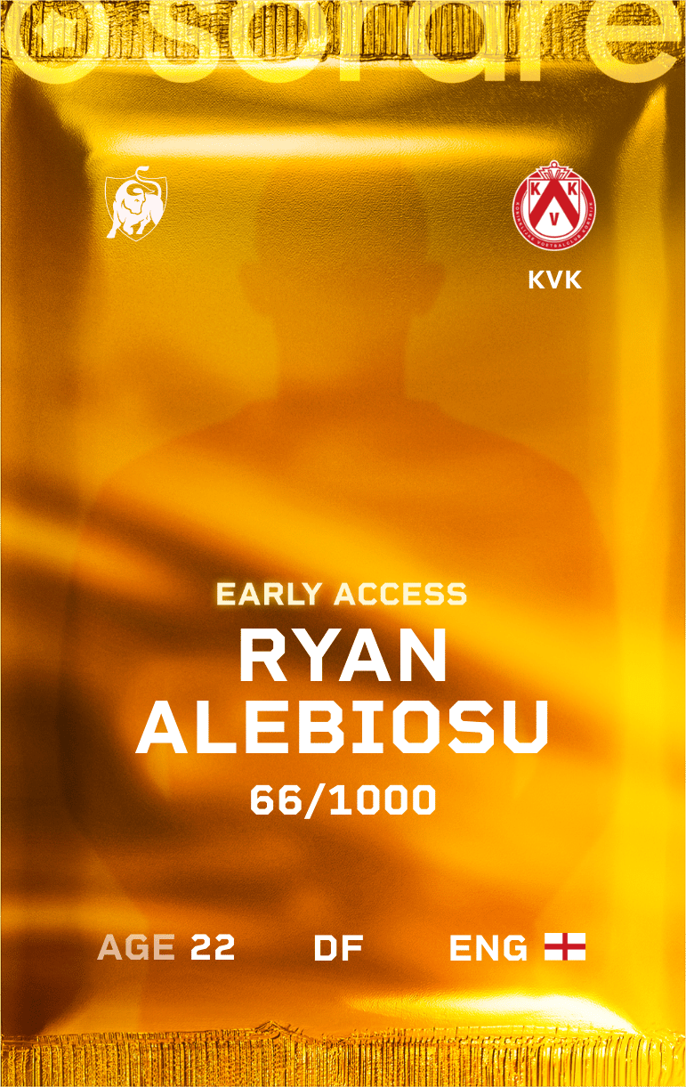 Ryan Alebiosu 2024-25 • Limited 66/1000